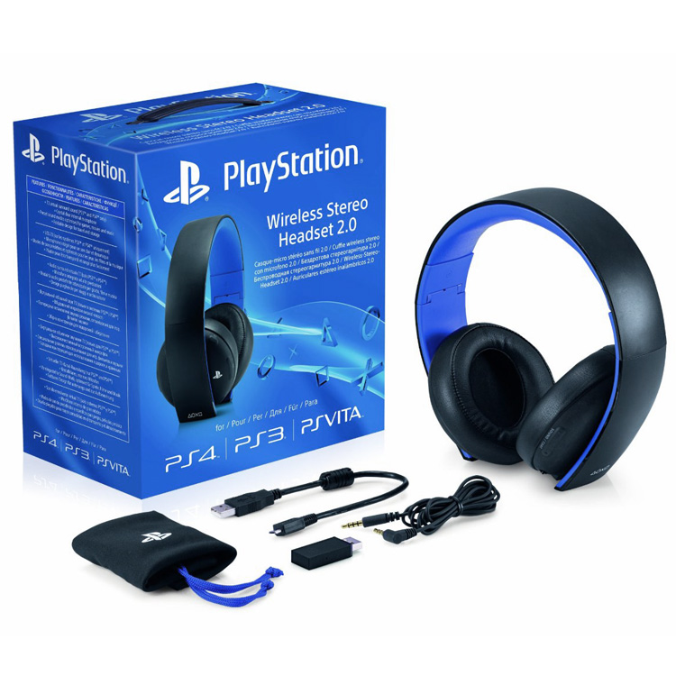 Sony PlayStation Wireless Stereo Headset 2.0 - PS4 - PS3 - PS Vita