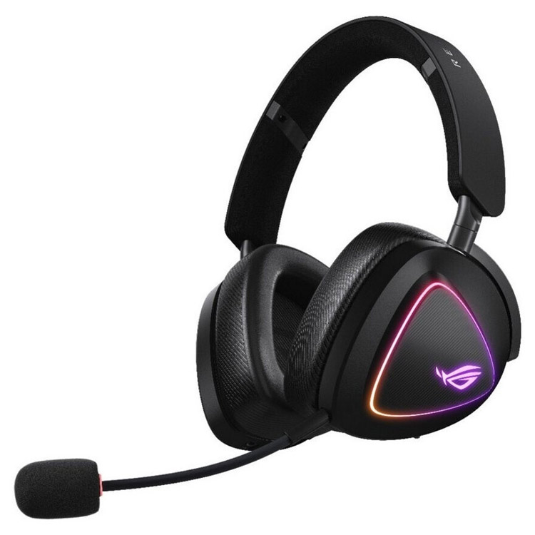 خرید هدست Asus ROG Delta II - بی‌سیم - سیاه
