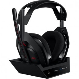 Astro A50 LIGHTSPEED Wireless Gaming Headset - Gen 5 with Base Station - Black