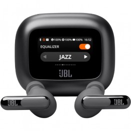 JBL Live Beam 3 Wireless Earbuds - Black