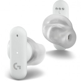Logitech G FITS Wireless Gaming Earbuds - White