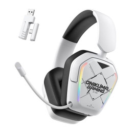 Onikuma GT883 Wireless Gaming Headset - White