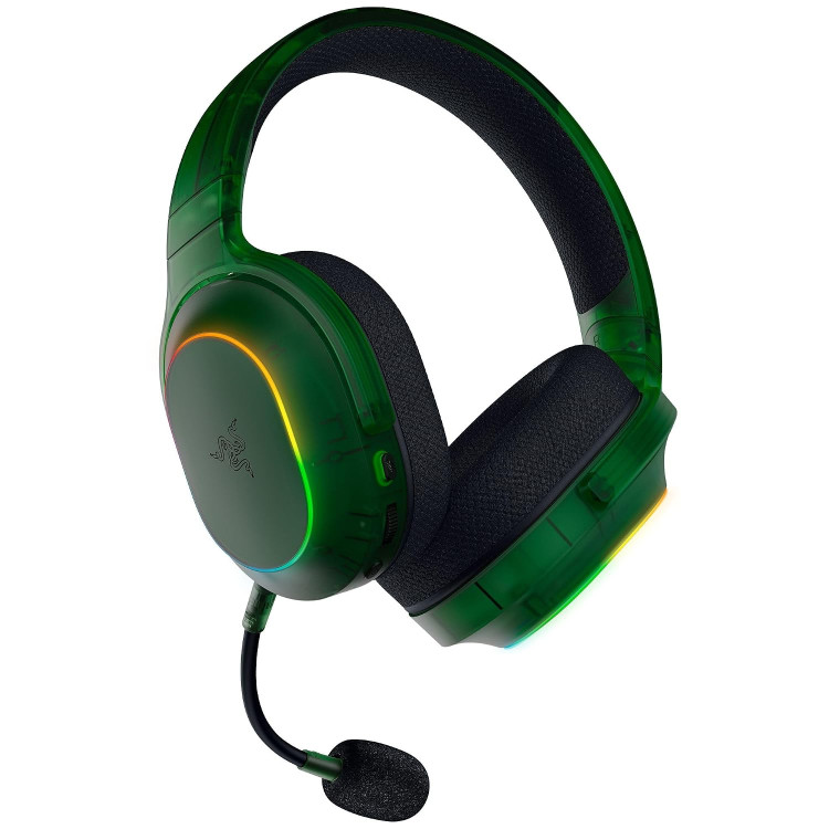 خرید هدست گیمینگ بی‌سیم Razer Barracuda X Chroma - رنگ Phantom Green