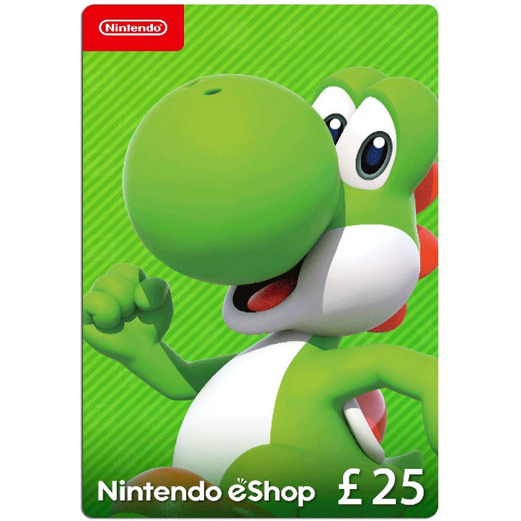 خرید گیفت کارت نینتندو سوییچ - 25 پوند - ریجن انگلیس - دیجیتالی