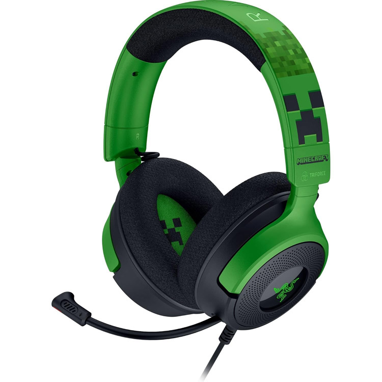 خرید هدست Razer Kraken V4 X - نسخه Minecraft