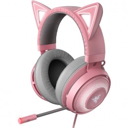 Razer Kraken Gaming Headset - Kitty Edition - Quartz Pink