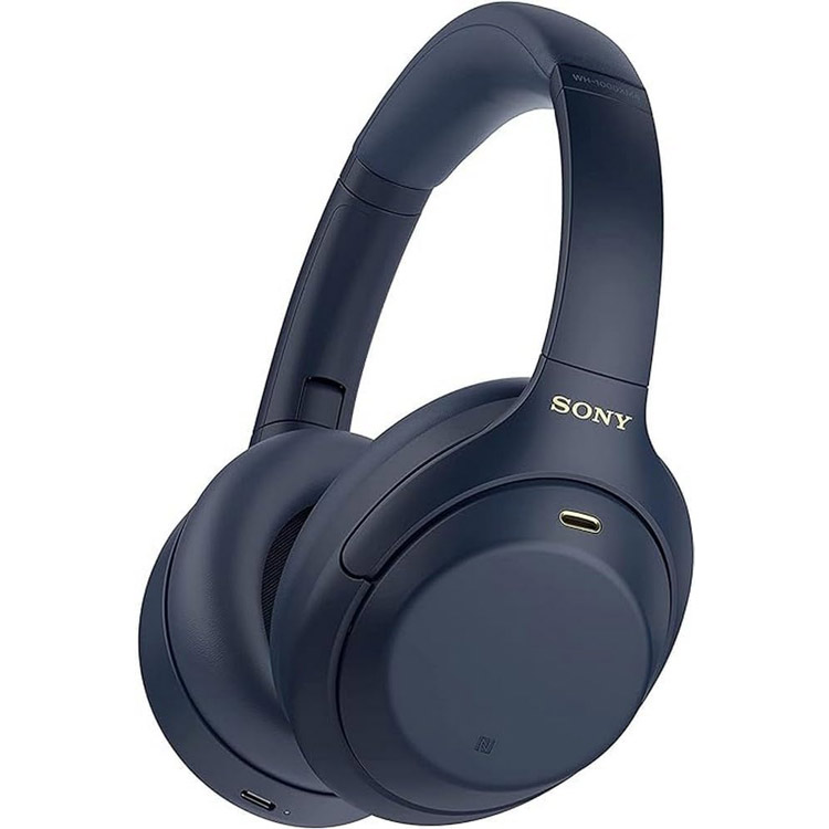 خرید هدفون Sony WH-1000XM4 - بی‌سیم - آبی
