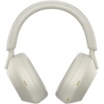 خرید هدفون Sony WH-1000XM5 - بی‌سیم - نقره‌ای