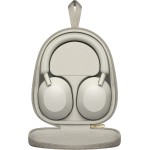 خرید هدفون Sony WH-1000XM5 - بی‌سیم - نقره‌ای