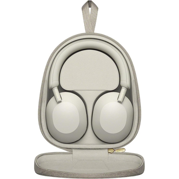 خرید هدفون Sony WH-1000XM5 - بی‌سیم - نقره‌ای