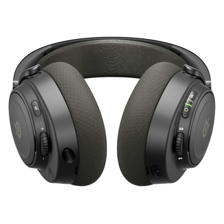 خرید هدست SteelSeries Arctis Nova 7P نسل دو - بی‌سیم - سیاه