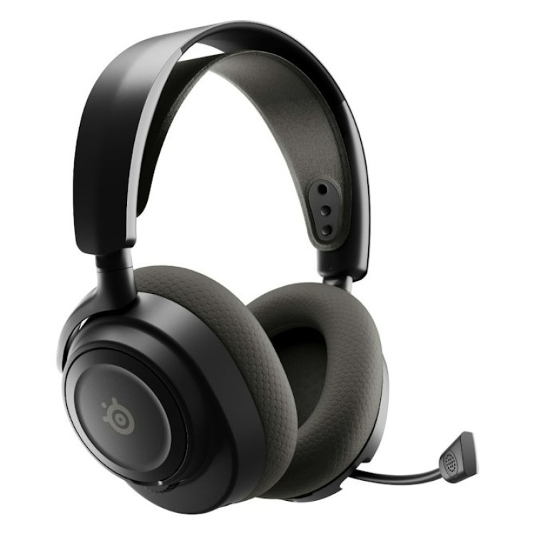 خرید هدست SteelSeries Arctis Nova 7P نسل دو - بی‌سیم - سیاه