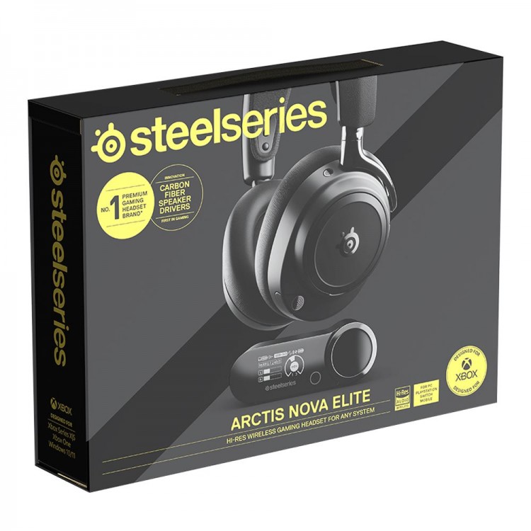خرید هدست SteelSeries Arctis Nova Elite - بی‌سیم - رنگ Obsidian