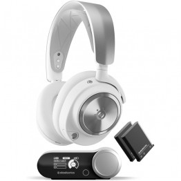 SteelSeries Arctis Nova Pro Wireless Gaming Headset - White