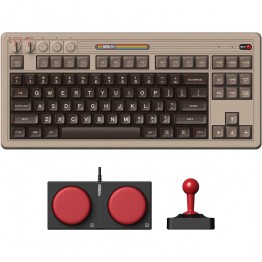8BitDo Retro Wireless Mechanical Gaming Keyboard - C64 Edition