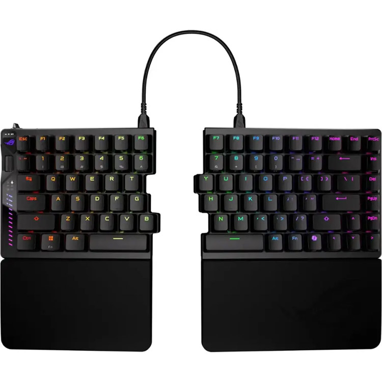 خرید کیبورد Asus ROG Falcata - بی‌سیم - سوییچ مغناطیسی ROG HFX V2 با قابلیت تعویض سریع