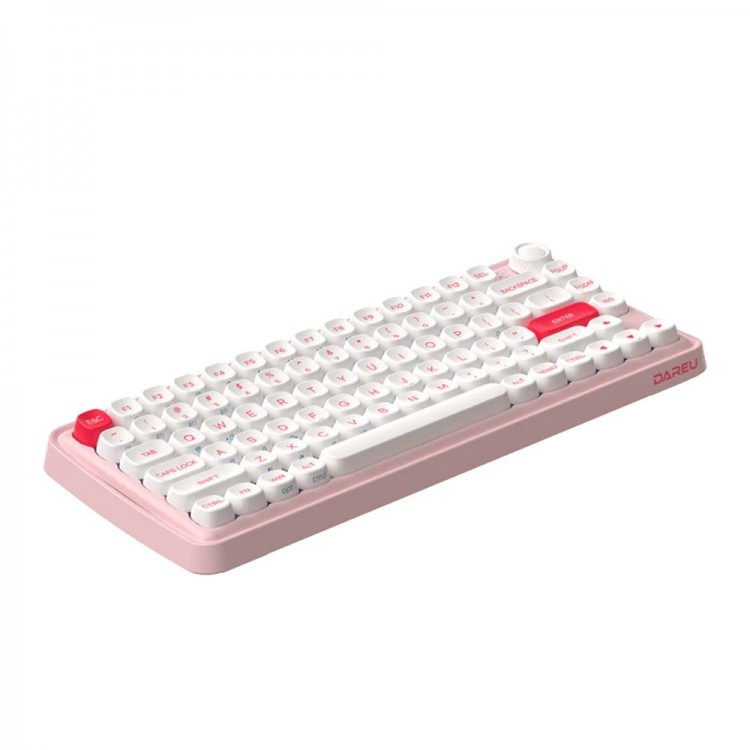 خرید کیبورد Dareu Z82 - بی‌سیم - سوییچ مکانیکی Sky V2 - رنگ Candy Pink