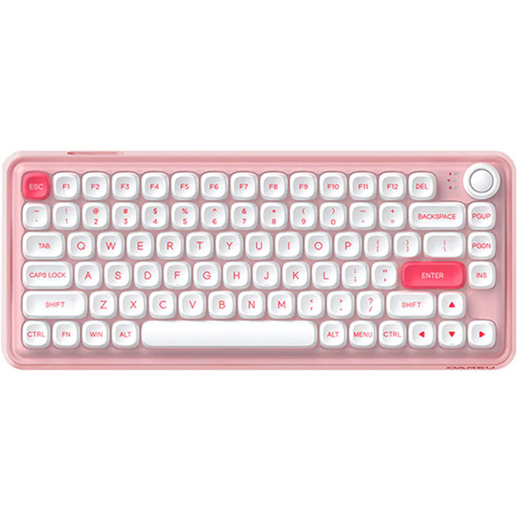 خرید کیبورد Dareu Z82 - بی‌سیم - سوییچ مکانیکی Sky V2 - رنگ Candy Pink
