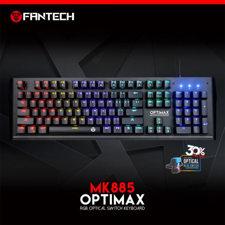 خرید کیبورد Fantech Optimax MK855 - سوییچ هایبرید