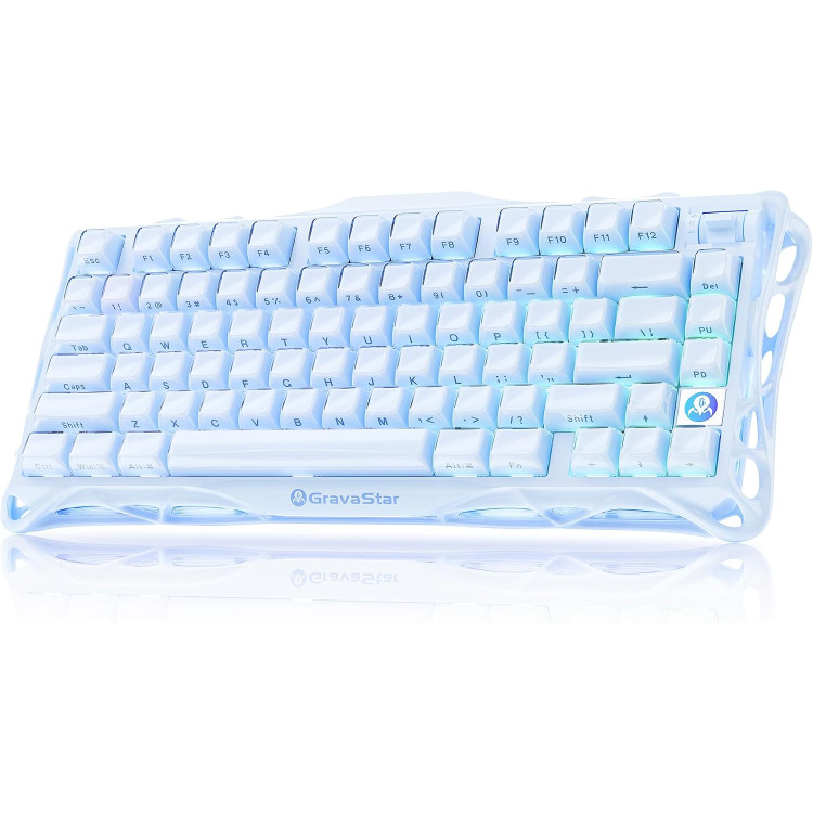 خرید کیبورد GravaStar Mercury K1 - بیسیم - سوییچ مکانیکی - رنگ Ice Blue خرید کیبورد GravaStar Mercury K1 - بیسیم - سوییچ مکانیکی - رنگ Ice Blue