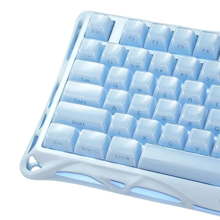 خرید کیبورد GravaStar Mercury K1 - بی‌سیم - سوییچ مکانیکی - رنگ Ice Blue