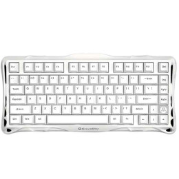 GravaStar Mercury K1 Lite Wireless Mechanical Gaming Keyboard - Snow White