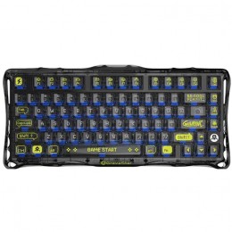 GravaStar Mercury K1 Lite Wireless Mechanical Gaming Keyboard - Transparent Black