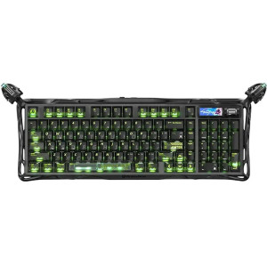GravaStar Mercury K98 Pro Wireless Mechanical Gaming Keyboard - UFO Switch - Phantom Black