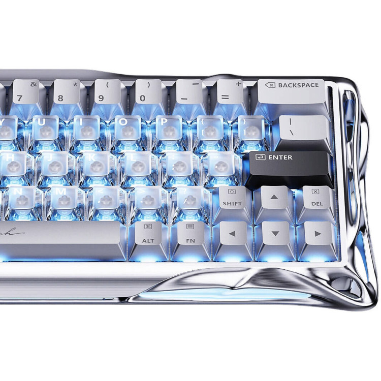 خرید کیبورد GravaStar Mercury V60 Pro - سوییچ مغناطیسی - نسخه دلوکس طرح Chrome Silver خرید کیبورد GravaStar Mercury V60 Pro - سوییچ مغناطیسی - نسخه دلوکس طرح Chrome Silver