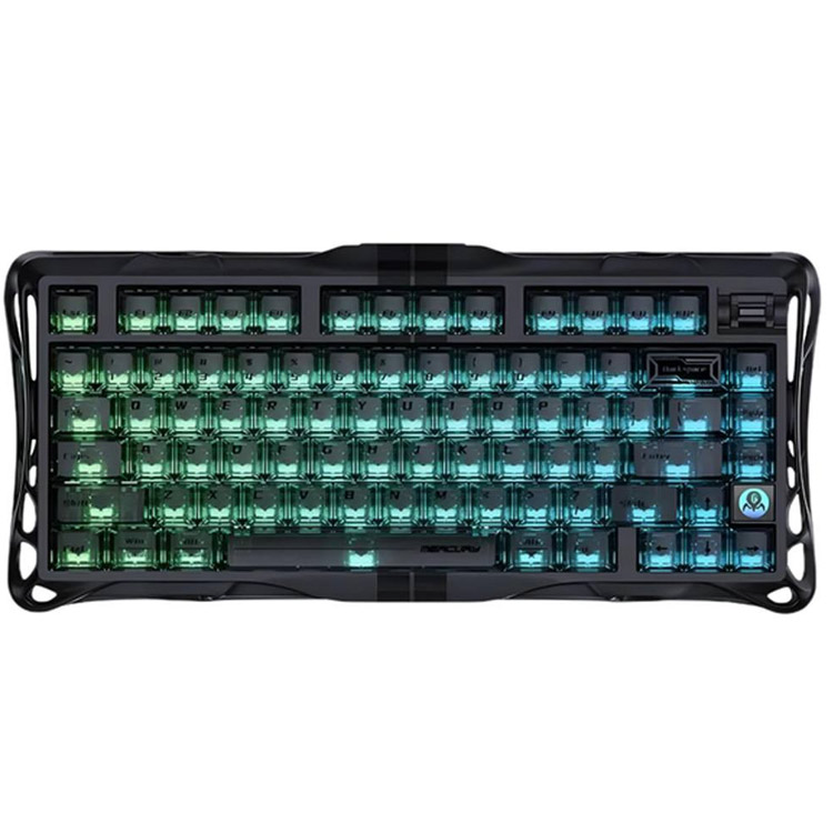 خرید کیبورد GravaStar Mercury V75 - سوییچ مغناطیسی - طرح Stealth Black