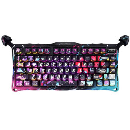 GravaStar Mercury V75 Pro Wired Magnetic Gaming Keyboard - Neon Graffiti Special Edition