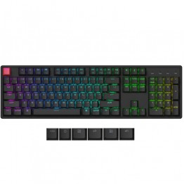 Keychron K10 Version 2 RGB Aluminum QMK Wireless Mechanical Keyboard - Hot-Swappable Brown Super Switch
