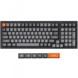 Keychron K4 Max RGB QMK Wireless Mechanical Keyboard - Hot-Swappable Brown Super Switch