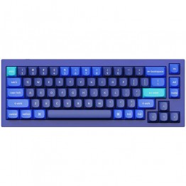 Keychron Q2 QKM Custom Mechanical Keyboard - Red Switch - Navy Blue