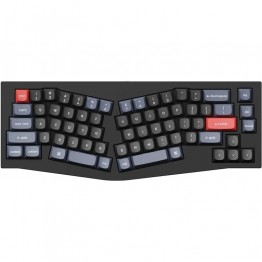 Keychron Q8 Alice Custom Mechanical Keyboard - Brown Switch - Carbon Black