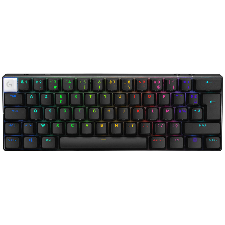 خرید کیبورد Logitech G Pro X 60 LIGHTSPEED - بی‌سیم - سوییچ اپتیکال بساوایی - سیاه