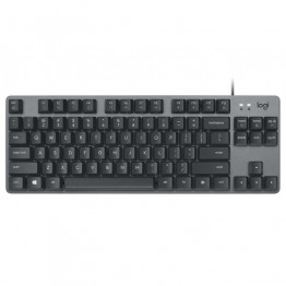 Logitech K835 TKL Mechanical Keyboard - Cherry MX Red Switch - Gray