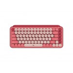 خرید کیبورد Logitech POP Keys - بی‌سیم - سوییچ مکانیکی - رنگ Heartbreaker