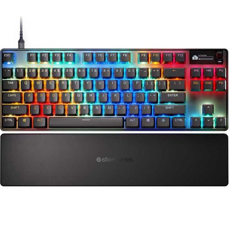 خرید کیبورد SteelSeries Apex Pro TKL نسل سه - سوییچ HyperMagnetic OmniPoint 3.0 - سیاه