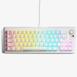 Glorious GMMK 3 Compact Mechanical Gaming Keyboard - Glorious Fox Mechanical Switch - White