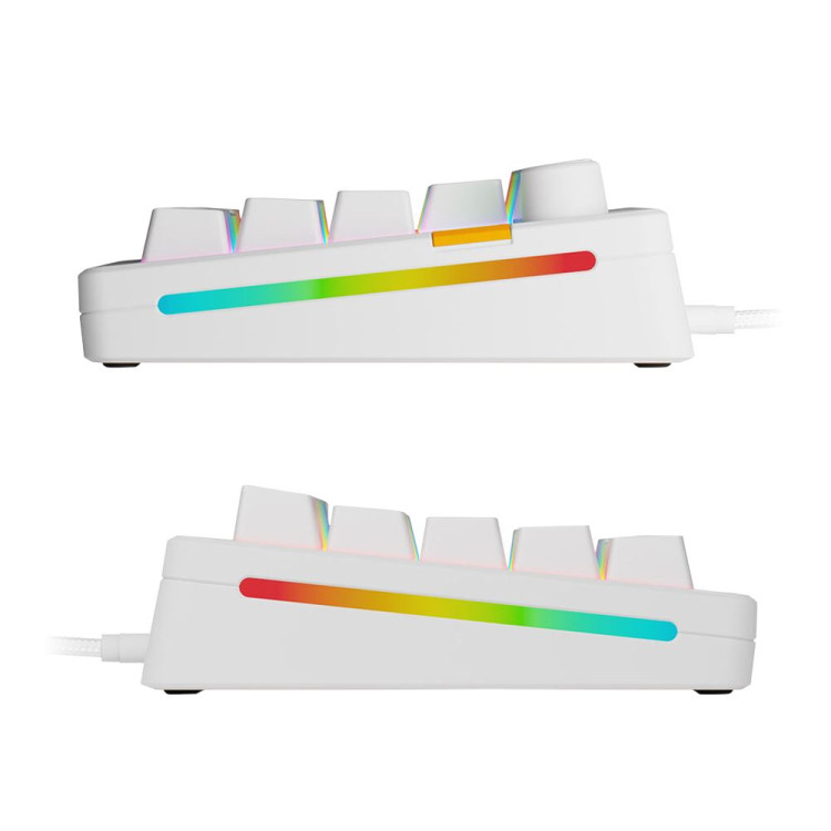 خرید کیبورد Glorious GMMK 3 HE Compact - سوییچ مغناطیسی Glorious FOX - سفید