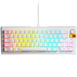 Glorious GMMK 3 HE Compact Magnetic Gaming Keyboard - Glorious Fox Switch - White