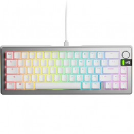Glorious GMMK 3 Pro Compact Mechanical Gaming Keyboard - Glorious Fox Switch - Silver