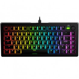 Glorious GMMK 3 75% Mechanical Gaming Keyboard - Glorious Fox Switch - Black