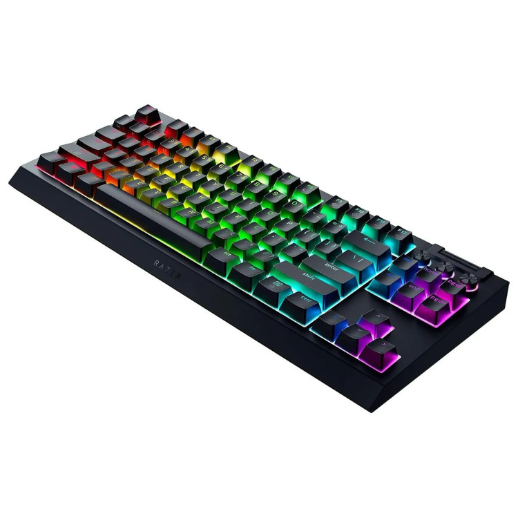 خرید کیبورد Razer Blackwidow V4 Low-Profile HyperSpeed - بیسیم - سوییچ مکانیکی زرد با ارتفاع کم - سیاه خرید کیبورد Razer Blackwidow V4 Low-Profile HyperSpeed - بیسیم - سوییچ مکانیکی زرد با ارتفاع کم - سیاه