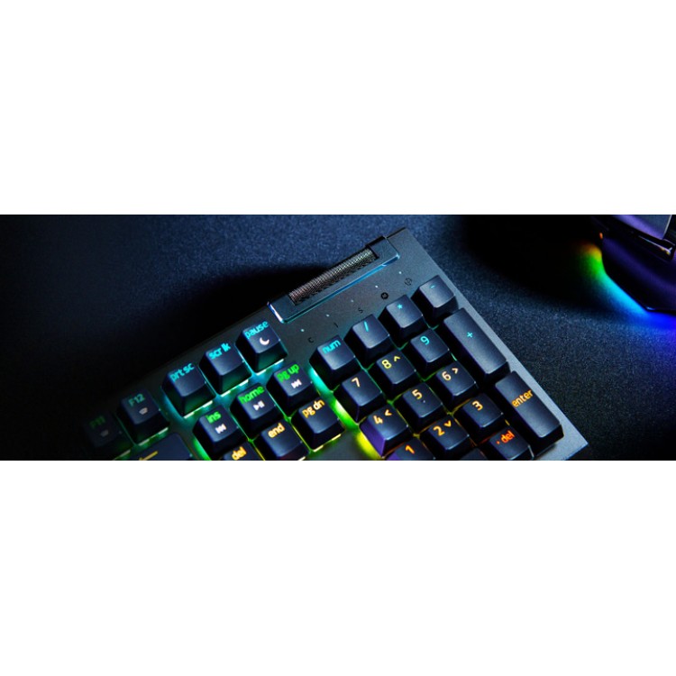 خرید کیبورد Razer Blackwidow V4 X - سوییچ مکانیکی زرد - نسخه Fortnite