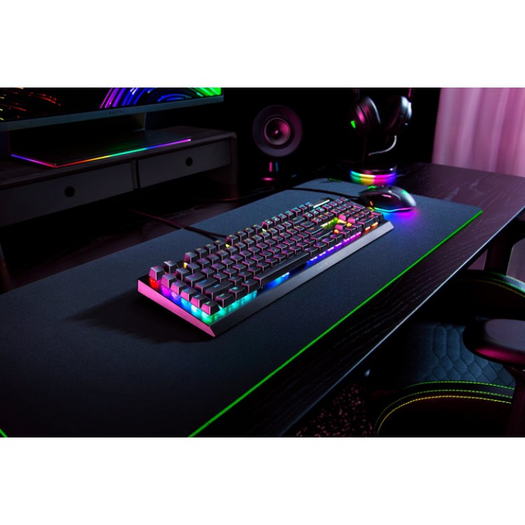 خرید کیبورد Razer Blackwidow V4 X - سوییچ مکانیکی زرد - نسخه Fortnite