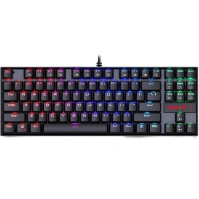 Redragon Kumara K552 RGB Mechanical Gaming Keyboard - Red Switch - Black