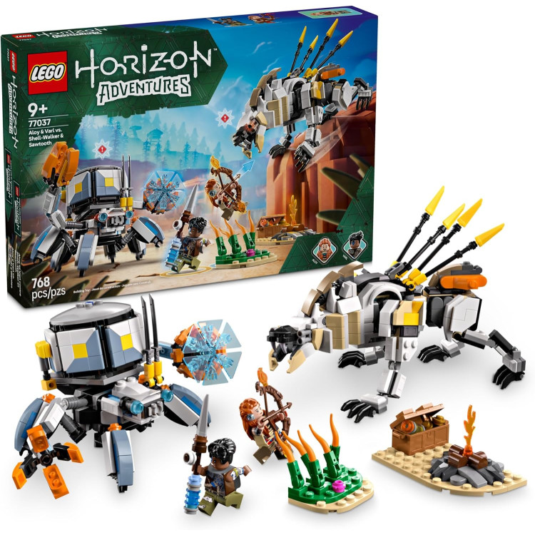 خرید لگو Horizon Adventures - مجموعه Aloy & Varl vs Shell-Walker & Sawtooth
