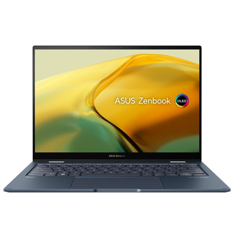 خرید لپ تاپ Asus Zenbook 14 Flip OLED - رم 16 گیگابایت - حافظه 512 گیگابایت - پردازنده Intel i7 - آبی